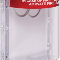 STI STI-1200NR *NO FIRE LABEL*Stopper II w/o Horn Fl Mt - red horn housing